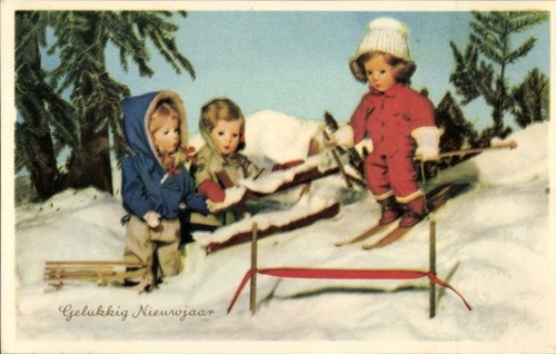 Glückwunsch neujahr - ak,