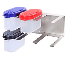Für Tupperware Gewürzzwerge Gewürzriesen Gewürzregal Halterung Regal T-06 B-Ware
