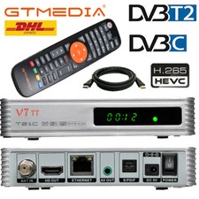 GTMEDIA Digitaler Receiver Terrestrisch & Kabel DVB-T2 DVB-C H.265 HDMI+USB WIFI