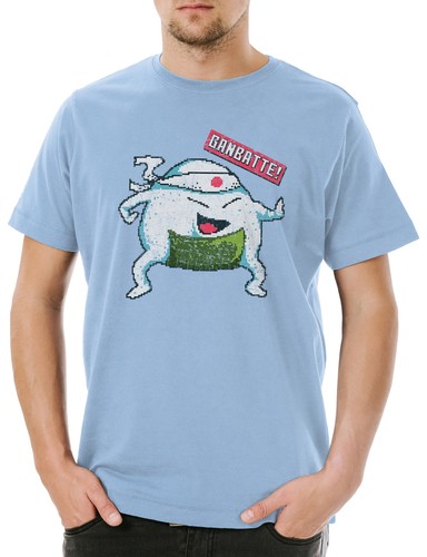 Ganbatte herren shirt - herren, t-shirt