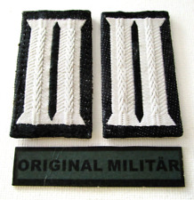 Bundeswehr Kragenspiegel Heer  Pionier Truppe TIEF SCHWARZ Uniform  Jacke