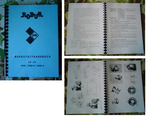 Ifa robur reparaturhandbuch - ifa,