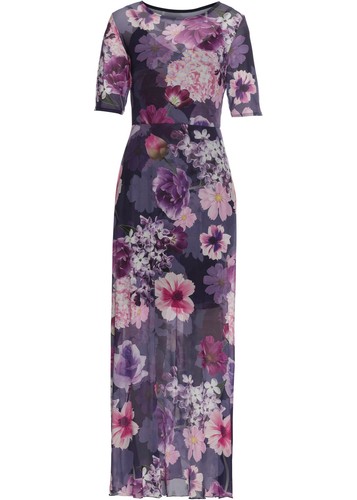 Maxikleid 50 dunkelblau - maxikleid,
