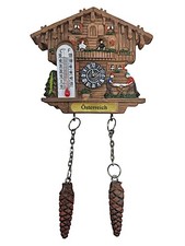 Kuckucksuhr Magnet Polyresin
