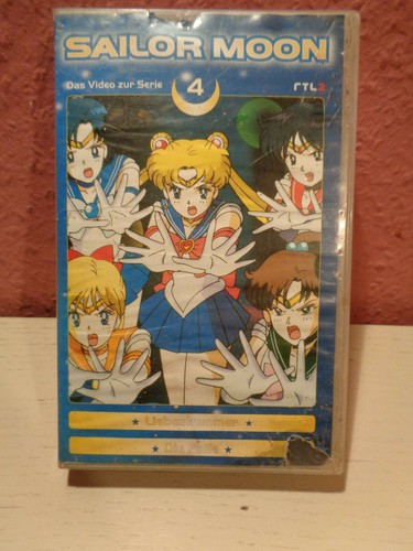 Vhs video sailor moon - vhs, nr