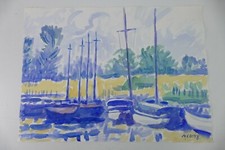 Wilhelm klußmann aquarell - wilhelm,
