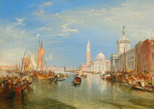 Venedig die dogana 1834 - venedig:,