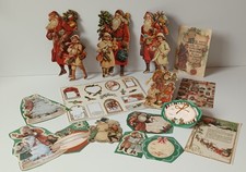 Nostalgie Aufkleber, Aufstellfiguren, Weihnachten, Deko, Basteln, Sammeln/ A43