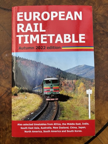 European rail timetable - european,