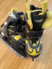 HY Sports Schlittschuhe Kinder, Größe 29-32, Verstellbar
