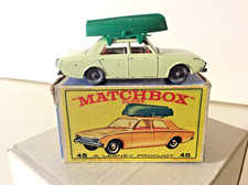 Matchbox by Lesney 1-75 RW No.45b Ford Corsiar & Boat 1967 "GPW " rar mit E4-OVP