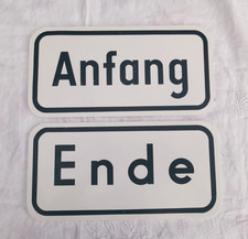 original Verkehrsschilder