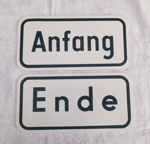 Original verkehrsschilder - original,