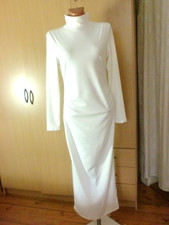 Raffiniertes Rollkragen  Maxi- Shirtkleid,, Gr. M, Neu.