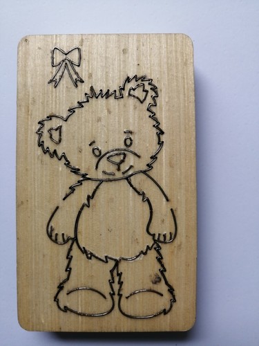 Wooden die stanzschablone - -,