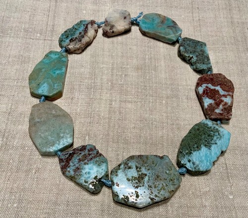 Blauer larimar strang - blauer, larimar...strang