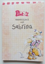 PIMBOLI - Namensblock mit