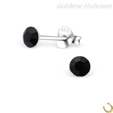 Mini Kristall Ohrstecker 925