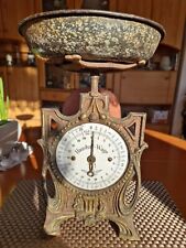 Antike Waage Haushalt =Wage  D.R.G.M Höhe Ca 36 cm  DEKO STCK.