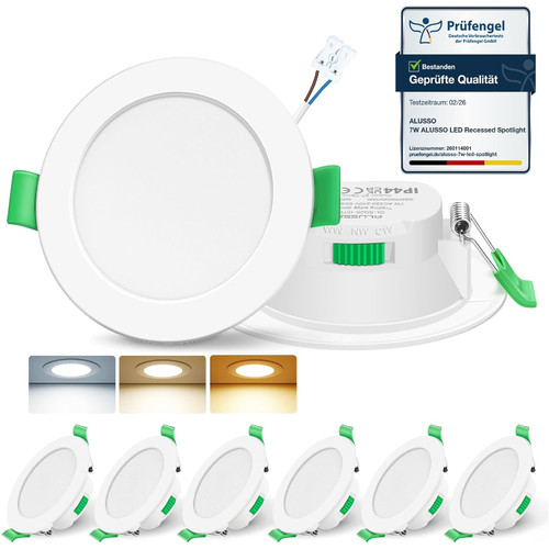 Led einbaustrahler 230v - 230v, 7w