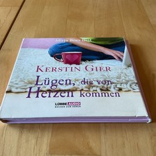 Kerstin Gier Hörbuch Lügen, Die von Herzen Kommen - 4 CDs