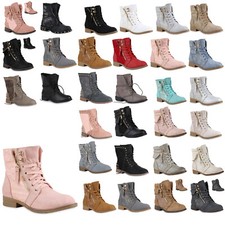 Damen Stiefeletten Spitze