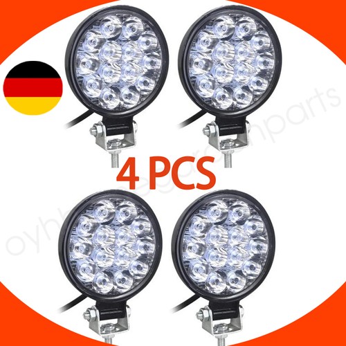 12w led arbeitsscheinwerfer - 4x,