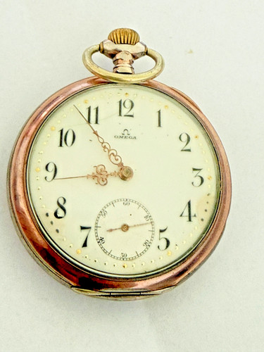 Alte omega taschenuhr silber - alte,