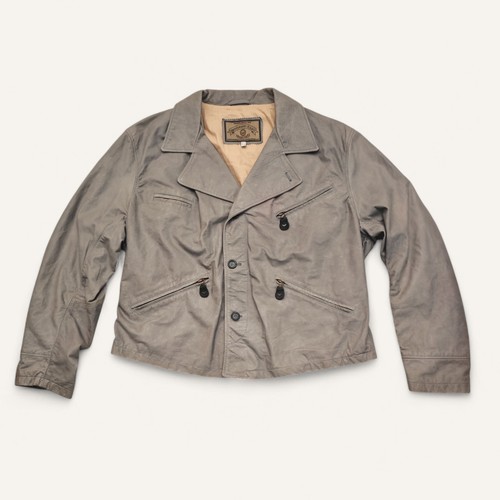Armani jeans lederjacke 54 - jeans,