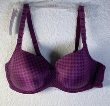 ROSA FAIA - Josephine - BH / Bügel BH - purple wine - Gr. 95 B - getragen