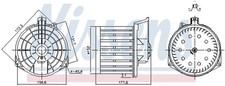 Nissens innenraumgebläse - nissens,