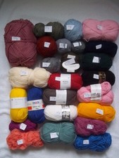 Wolle Wollreste Wollpaket ca