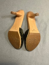 Scholl Pantolette, Leder
