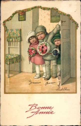 Künstler ebner pauli - ak,