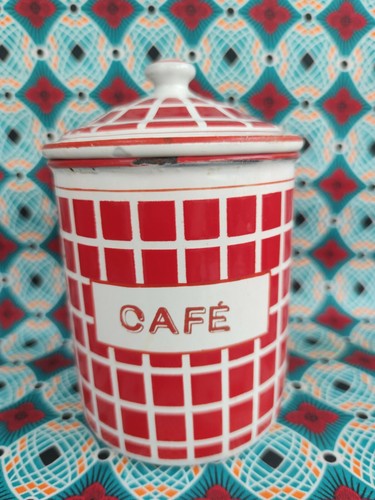 Vintage französische emaille - vintage,