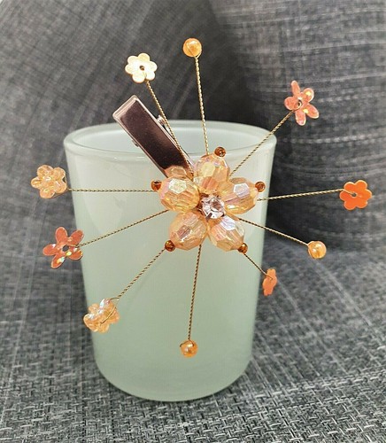Perlenstern mit clip - perlenstern,