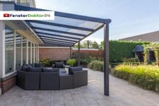 Aluminium Terrassenüberdachung Alu Terrassendach Carport Pergola Selbstbausatz