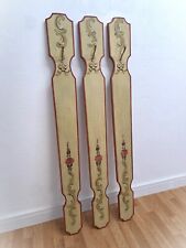 Garderobe Flur Hakenleiste Wandgarderobe Leiste bemalt Vintage Landhausstil