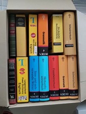 Grammatik Duden, Rechtschreibung Duden, Aktiv Wörterbuch Langenscheidt,