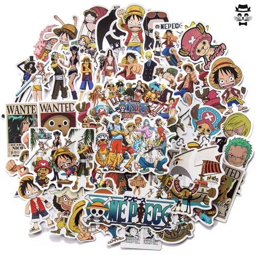 100 one piece sticker anime - one,
