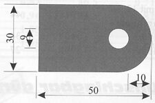 Anschweißlasche Lochlaschen