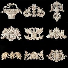 Möbel Deko Holz Ornament Verzierung Applikation Holzzierteile Tür Schrank Ecke 