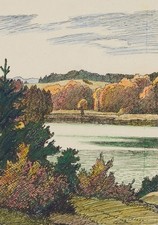 R. SIECK (1877-1957), Sonniger