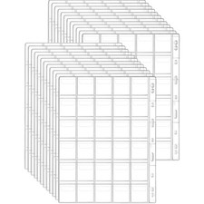 Münzsammlungsseiten 12 Blatt