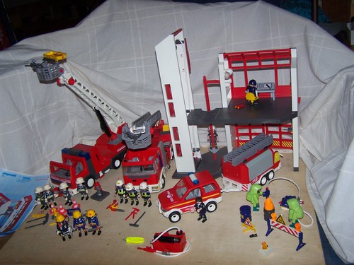 Playmobil feuerwehrstation - playmobil,