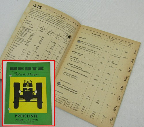 Deutz 45 60 - 13, ps