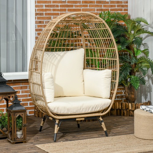 Rattansessel korbform - in,