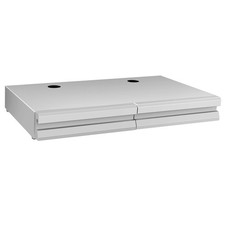 GGM Gastro Kaffeesatzschublade - Doppelt - 820x510x115mm - mit Abklopfer -