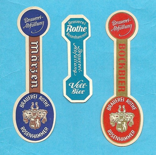 Alte bieretiketten der - 3,