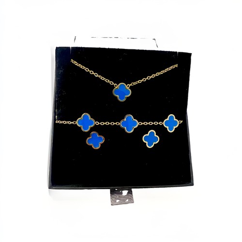 Goldfarbenes schmuckset - goldfarbenes,
